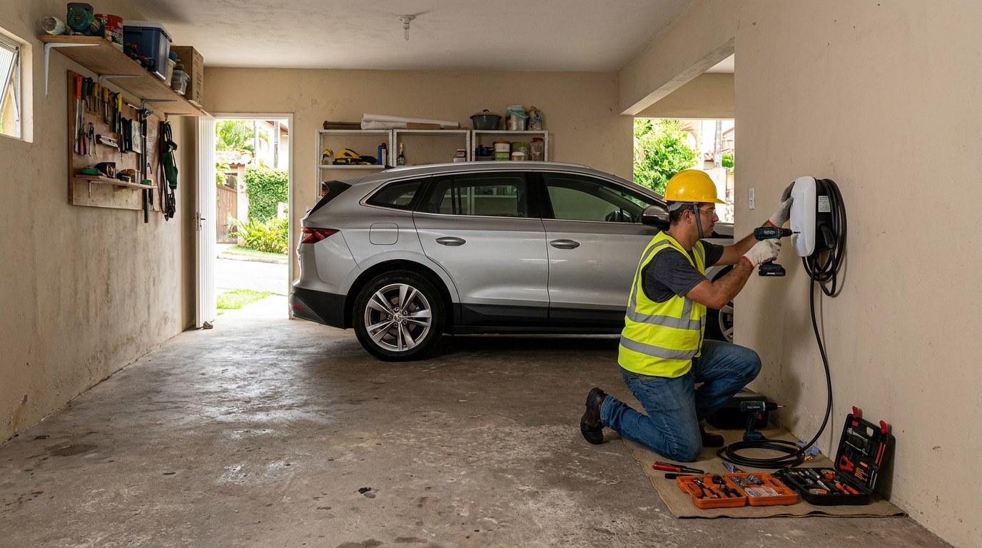 Instalação em Garagem ou Condomínio em Volta Redonda‑RJ