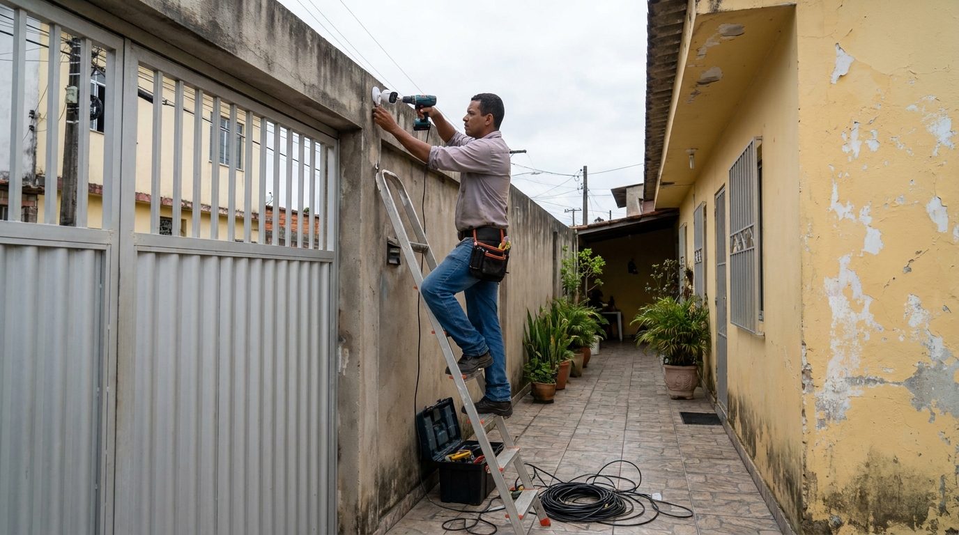 Passagem de Cabeamento em Volta Redonda‑RJ