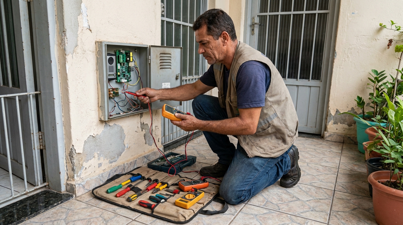 Troca de Fiação de Interfone em Volta Redonda‑RJ